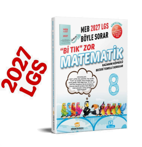 8.Sınıf 2027 Meb BöyleSorar Bİ'TIK ZOR KAZANIM KÖPRÜLÜ MATEMATİK Soru Bankası
