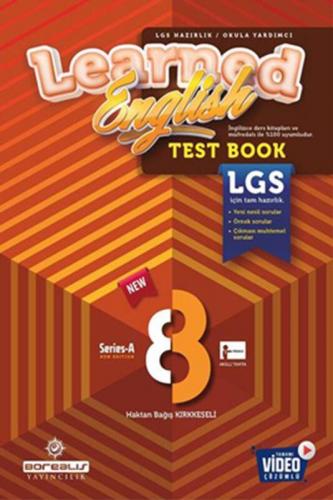 Borealis Yayıncılık 8 Learned English Test Book