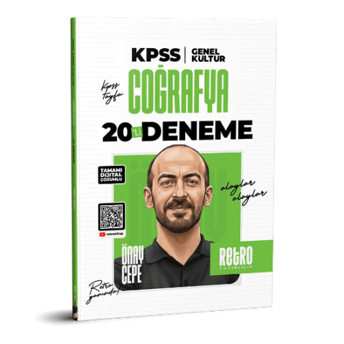 2026 KPSS GYGK COĞRAFYA 20 Lİ DENEME