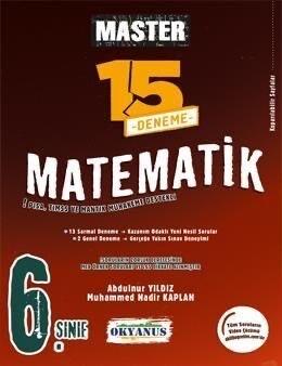 Okyanus Yayınları 6. Sınıf Master 15 Matematik Denemesi