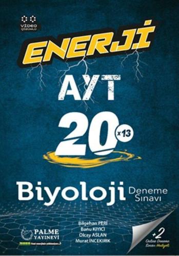 Palme Yayınları AYT Biyoloji Enerji 20 Deneme