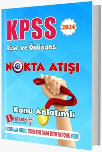 Dahi Adam Yayınları 2024 KPSS Lise Ön Lisans GYGK Nokta Atışı Konu Anl