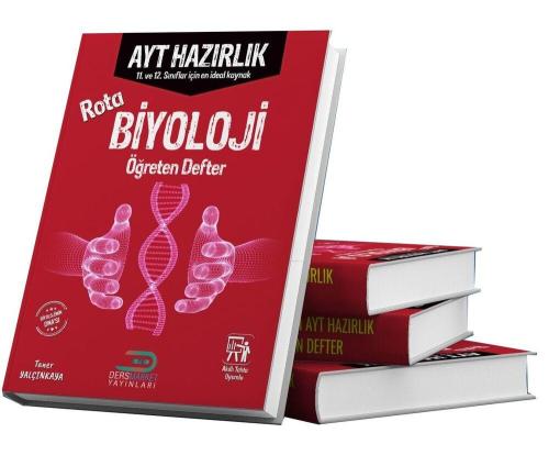 Dersmarket Yayınları AYT Biyoloji Rota Öğreten Defter