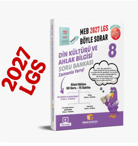 8. Sınıf 2027 Meb Böyle Sorar DİN KÜLTÜRÜ VE AHLAK BİLGİSİ Soru Bankas