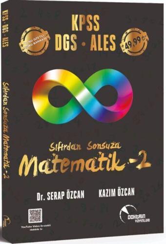 Doktrin Yayınları KPSS DGS ALES Sıfırdan Sonsuza Matematik Cilt 2 Konu