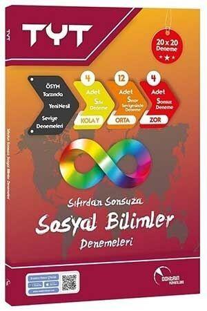 Doktrin Yayınları TYT Sosyal Bilimler Sıfırdan Sonsuza 20x20 Deneme