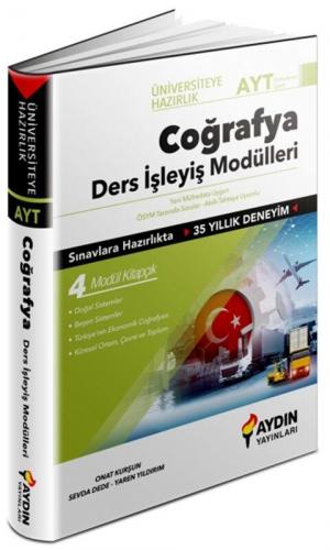 Aydın Yayınları AYT Coğrafya Üniversiteye Hazırlık Ders İşleyiş Modüll