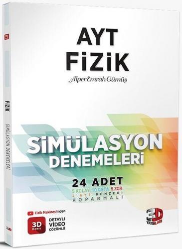 3D Yayınları AYT Fizik Simülasyon Denemeleri