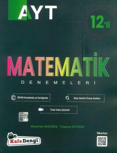 Kafa Dengi Yayınları AYT Matematik 12 li Deneme