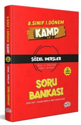 Editör Yayınları 8. Sınıf 1. Dönem Kamp Sözel Soru Bankası