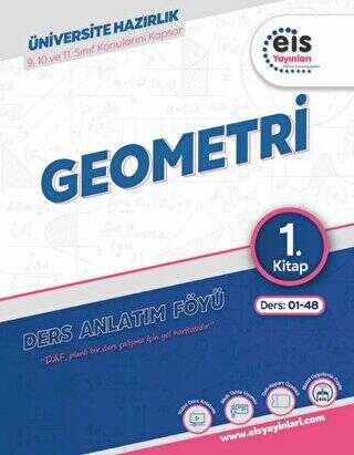 Eis Yayınları TYT AYT Geometri Ders Anlatım Föyü 1. Kitap