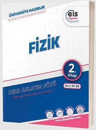 Eis Yayınları YKS - Mavi Set - DAF - Fizik - 2. Kitap