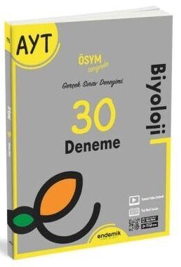 Endemik Yayınları AYT Biyoloji 30 Deneme