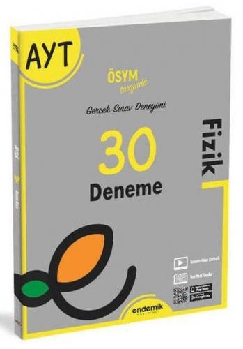 Endemik Yayınları AYT Fizik 30 Deneme