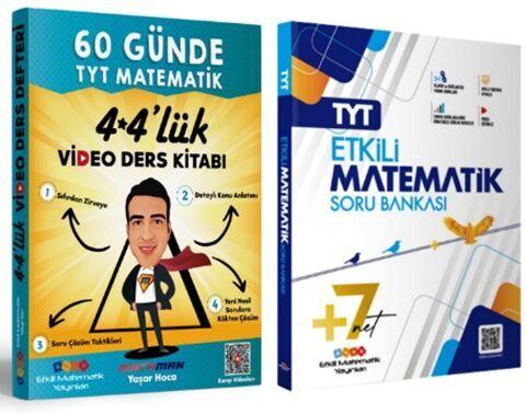 Etkili Matematik Yayınları TYT Matematik Soru Bankası ve 60 Günde TYT 