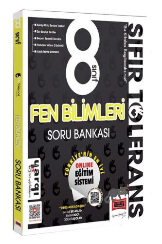 Yargı Ders Arkadaşım 8.Sınıf Sıfır Tolerans Fen Bilimleri Soru Bankası