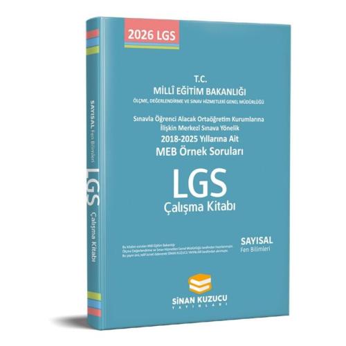 MEB ÖRNEK SORULARI LGS ÇALIŞMA KİTAPLARI SETİ ( SAYISAL - SÖZEL )