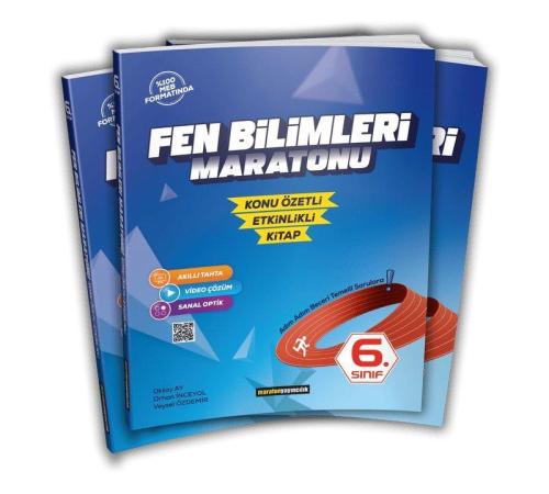 MARATON 6. Sınıf Fen Bilimleri Maratonu(Konu Özetli-Etkinlikli)