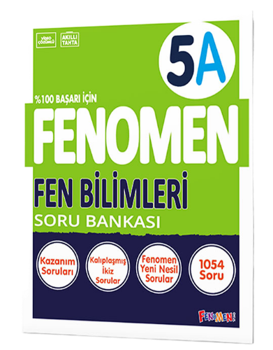 FENOMEN 5. SINIF FEN BİLİMLERİ A SORU BANKASI