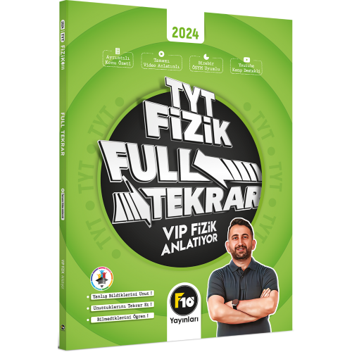 VİP Fizik TYT Fizik Full Tekrar Video Ders Kitabı