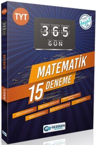 Gezegen Yayıncılık TYT Matematik 365 Gün 15 Deneme