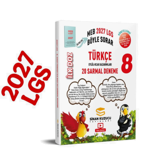 8. Sınıf 2027 Meb Böyle Sora İlk Doz Sarmal Branş Denemeleri TÜRKÇE