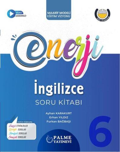 PALME 6.SINIF ENERJİ İNGİLİZCE SORU KİTABI *YENİ*