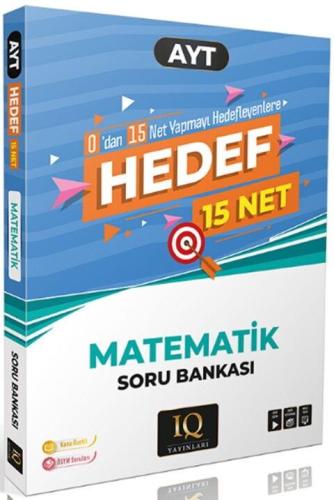 IQ Yayınları AYT Matematik Hedef 15 Net Soru Bankası