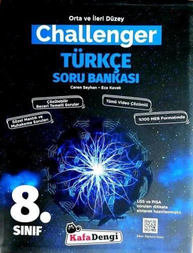 Kafa Dengi Yayınları 8. Sınıf LGS Challenger Türkçe Soru Bankası