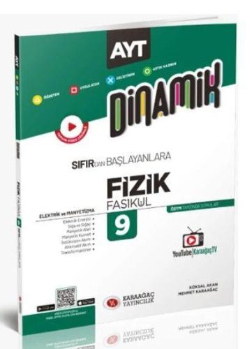 Karaağaç Yayınları AYT Dinamik Fizik Fasikülleri 9