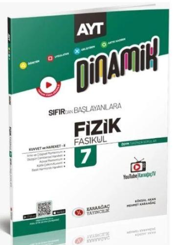 Karaağaç Yayınları AYT Dinamik Fizik Fasikülleri 7