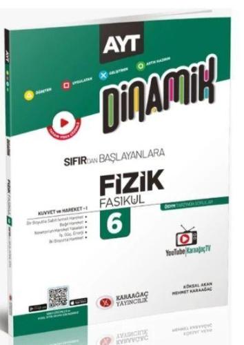 Karaağaç Yayınları AYT Dinamik Fizik Fasikülleri 6