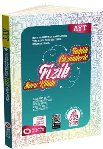 Karaağaç Yayınları AYT Fizik Taktik Çözümlerle Soru Kitabı