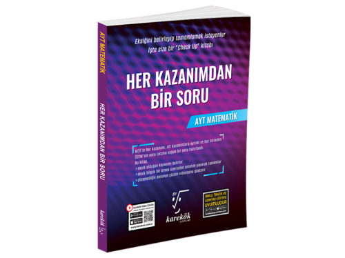 HER KAZANIMDAN BİR SORU AYT MATEMATİK