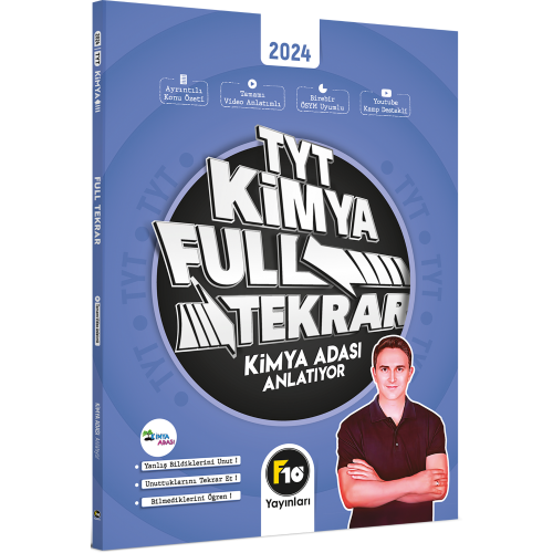 Kimya Adası TYT Kimya Full Tekrar Video Ders Kitabı