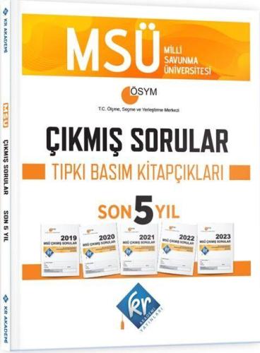 KR Akademi MSÜ Çıkmış Sorular Son 5 Yıl Tıpkı Basım Fasikülleri