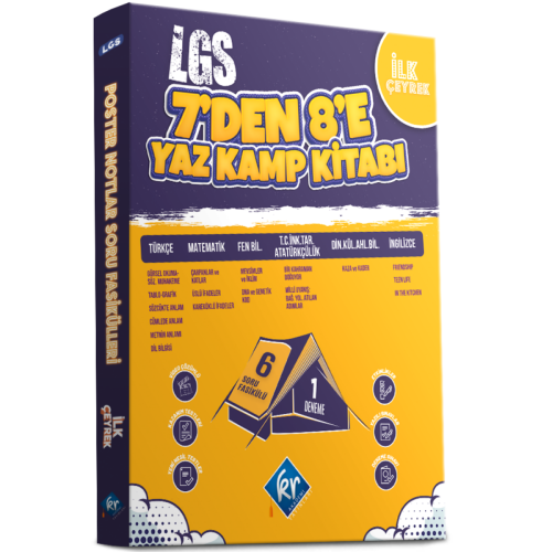 LGS 7'den 8'e Yaz Kamp Kitabı (Tüm Dersler)