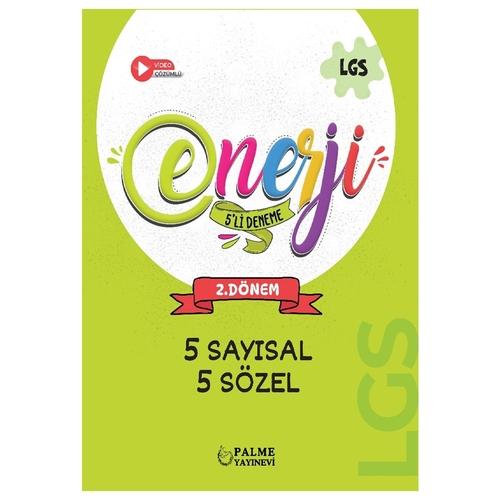 Palme Yayınları 8. Sınıf LGS 1. Dönem Enerji 5 li Deneme