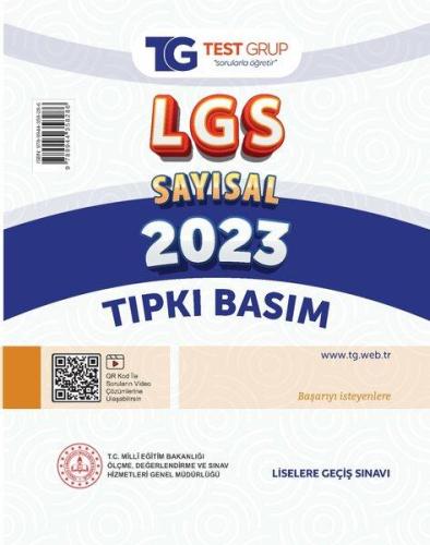 TEST GRUP - 8.Sınıf - Sayısal + Sözel - LGS Tıpkı Basım 2023 ÇIKMIŞ SO