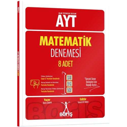 Barış Yayınları AYT 8'li Matematik Denemesi