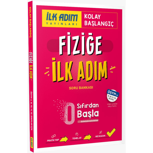 Fiziğe İlk Adım İlk Adım Yayınları