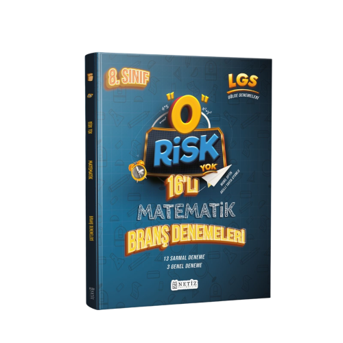 RİSK YOK 16 LI MATEMATİK BRANŞ DENEMESİ