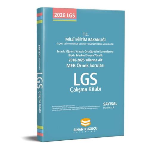 MEB ÖRNEK SORULARI LGS ÇALIŞMA KİTAPLARI SETİ ( SAYISAL - SÖZEL )