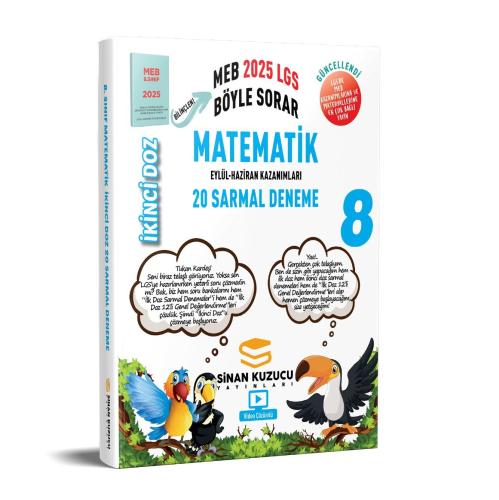 2025 LGS MATEMATİK SARMAL BRANŞ DENEMESİ ( İKİNCİ DOZ )