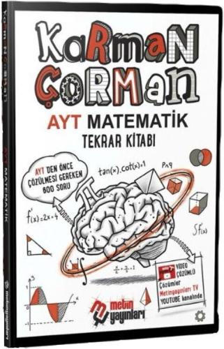 Metin Yayınları Karman Çorman AYT Matematik Tekrar Kitabı