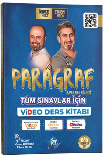 Önder Hoca & Ethem Hoca Tüm Sınavlar Için Paragraf ve Anlam Bilgisi Vi