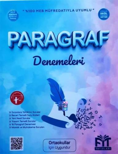 FİT YAYINLARI ORTA OKULLAR İÇİN PARAGRAF DENEMELERİ