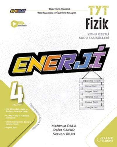 Palme Yayınları TYT Fizik Enerji Konu Özetli Soru Fasikülleri