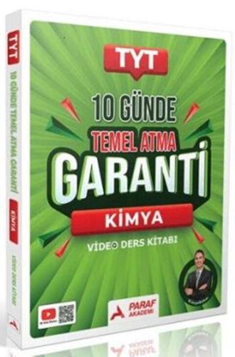 Paraf akademi TYT Kimya 10 Günde Temel Atma Garanti Video Ders Kitabı