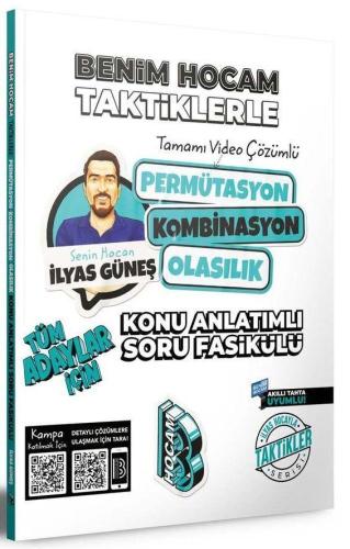 Benim Hocam Tüm Adaylar İçin Taktiklerle Permütasyon Kombinasyon Olasılık Konu Anlatımlı Soru Fasikülü